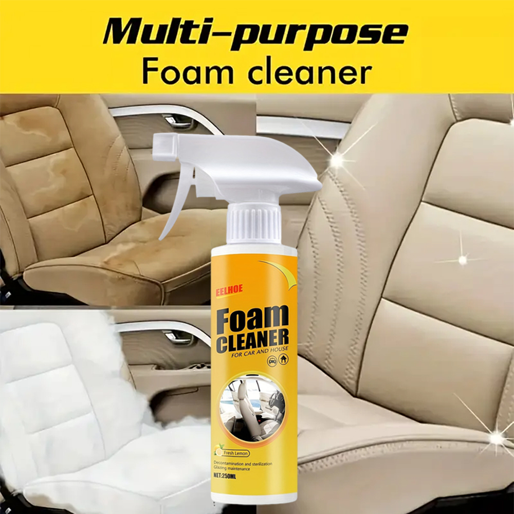Leather Cleaner Interior - Multifunctionele schuimreiniger Auto-interieur Vlekverwijdering en reiniging