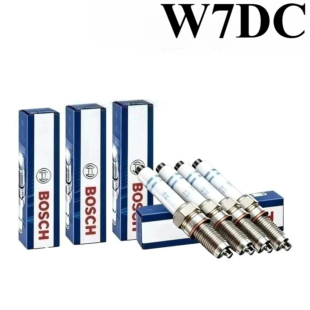 Bosch Spark Plug Copper - Duurzame Bosch W7DC grote zeskantige koperen