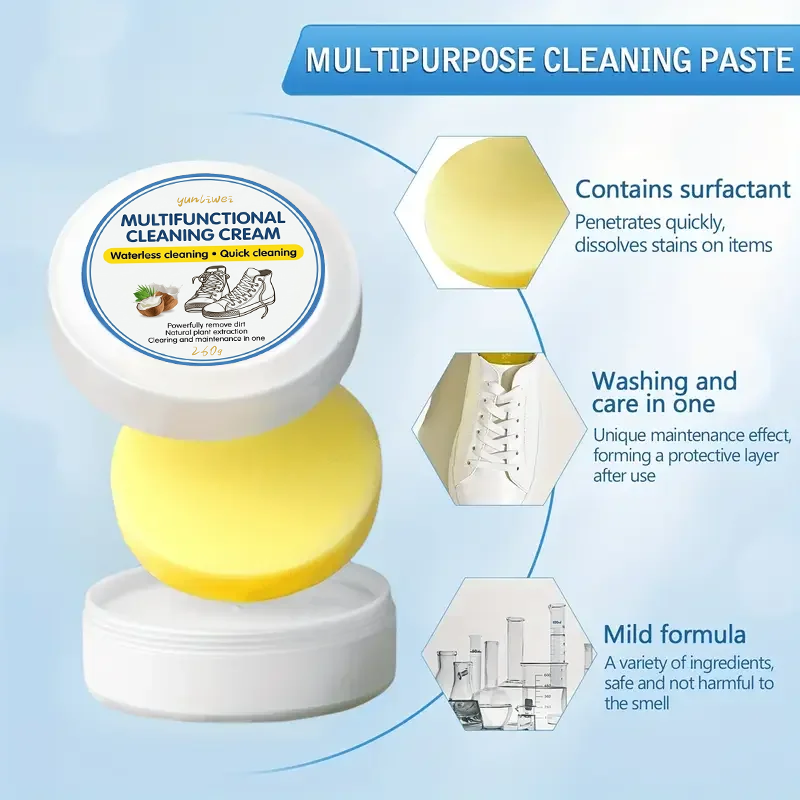 260g Witte Schoenreinigerpasta - Leather Cleaner Interior recensie en prijs