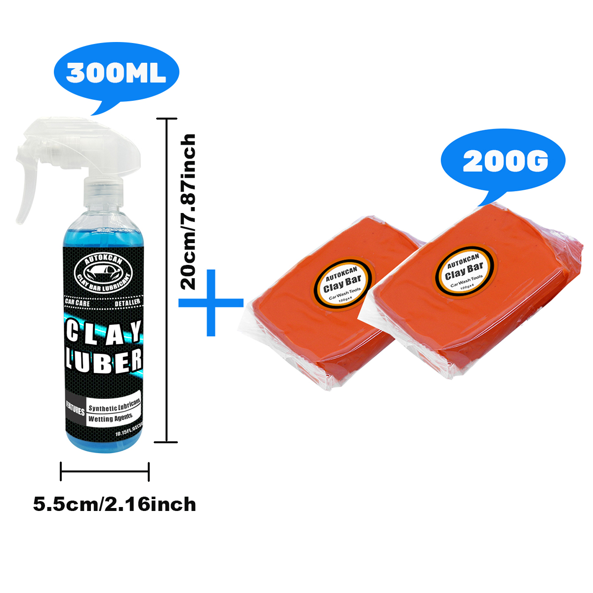 200G Auto Kleibar En 300Ml Mag - Clay Bar Lubricant recensie en prijs