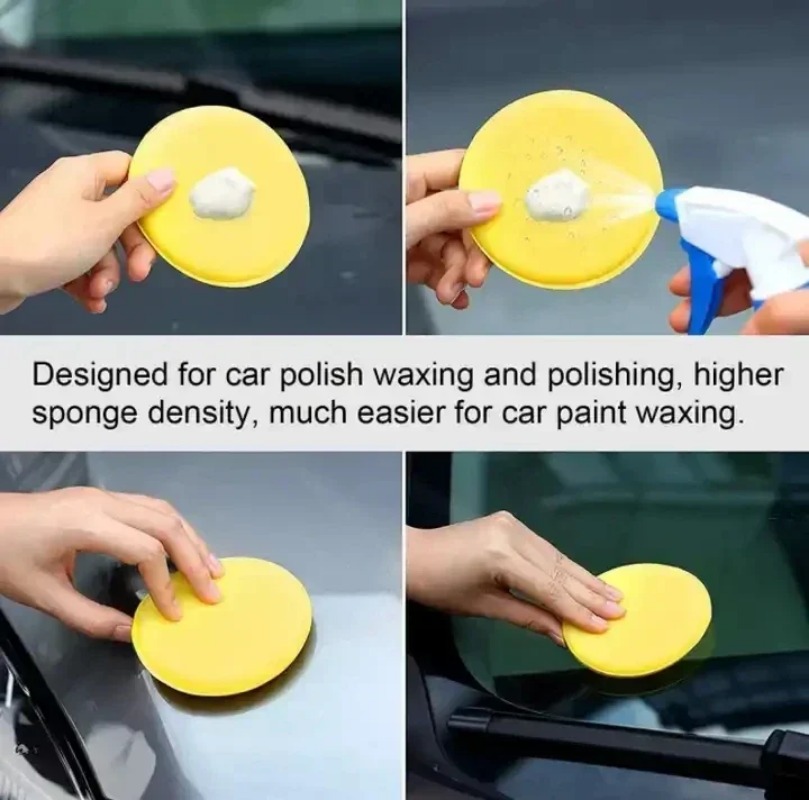 6 STKS Car Care Foam Wax Appli - Wax Applicator Pad recensie en prijs