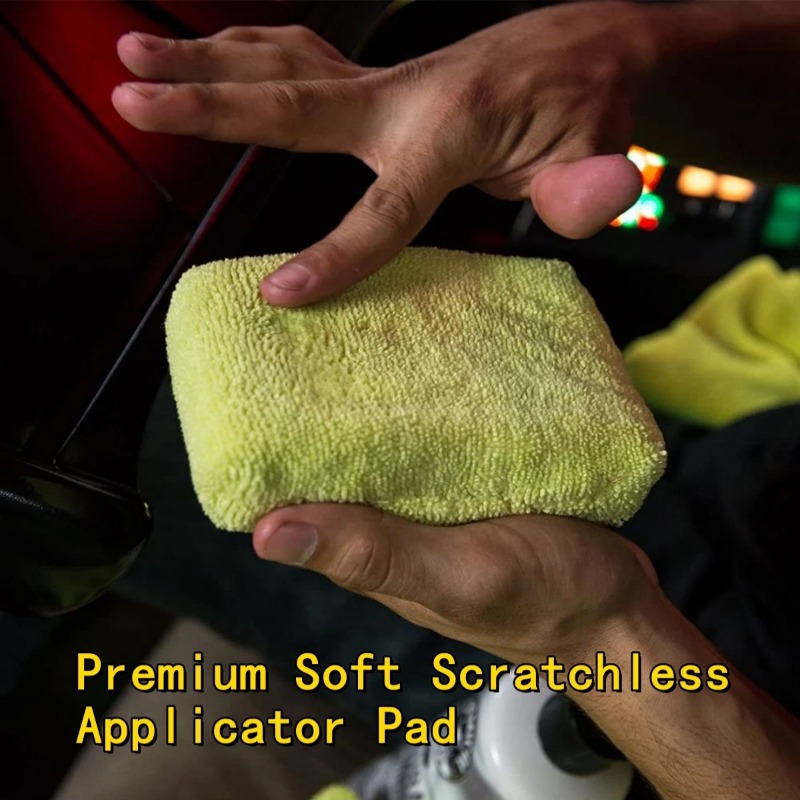 8 stuks microvezel autowas app - Wax Applicator Pad recensie en prijs