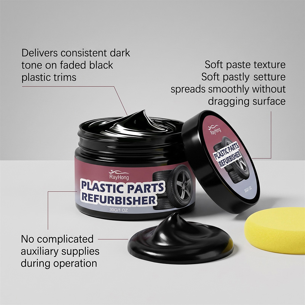 Zwarte Trim Restorer voor auto - Trim Restorer Plastic recensie en prijs