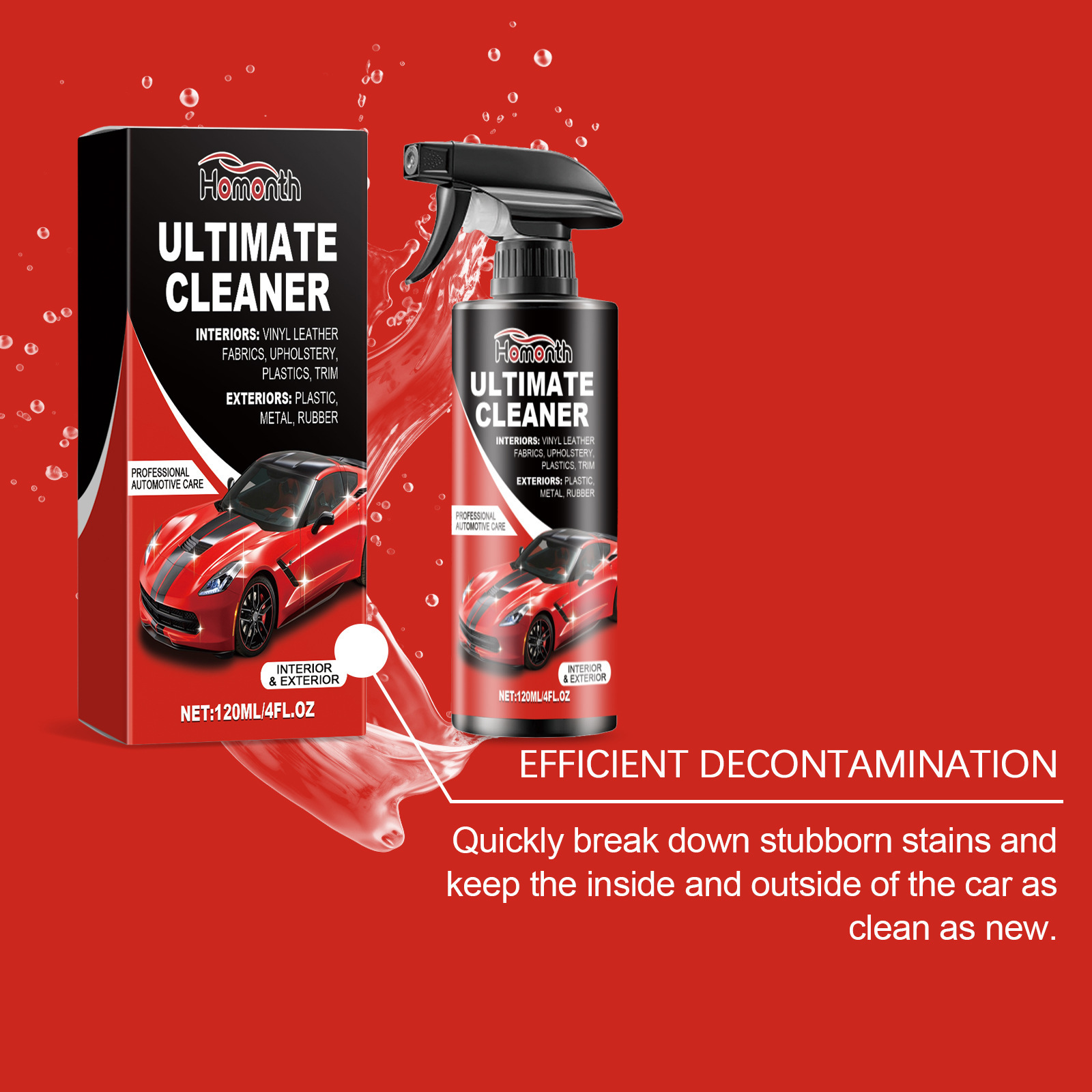 Homonth 120ml Auto-interieur V - Leather Cleaner Interior recensie en prijs