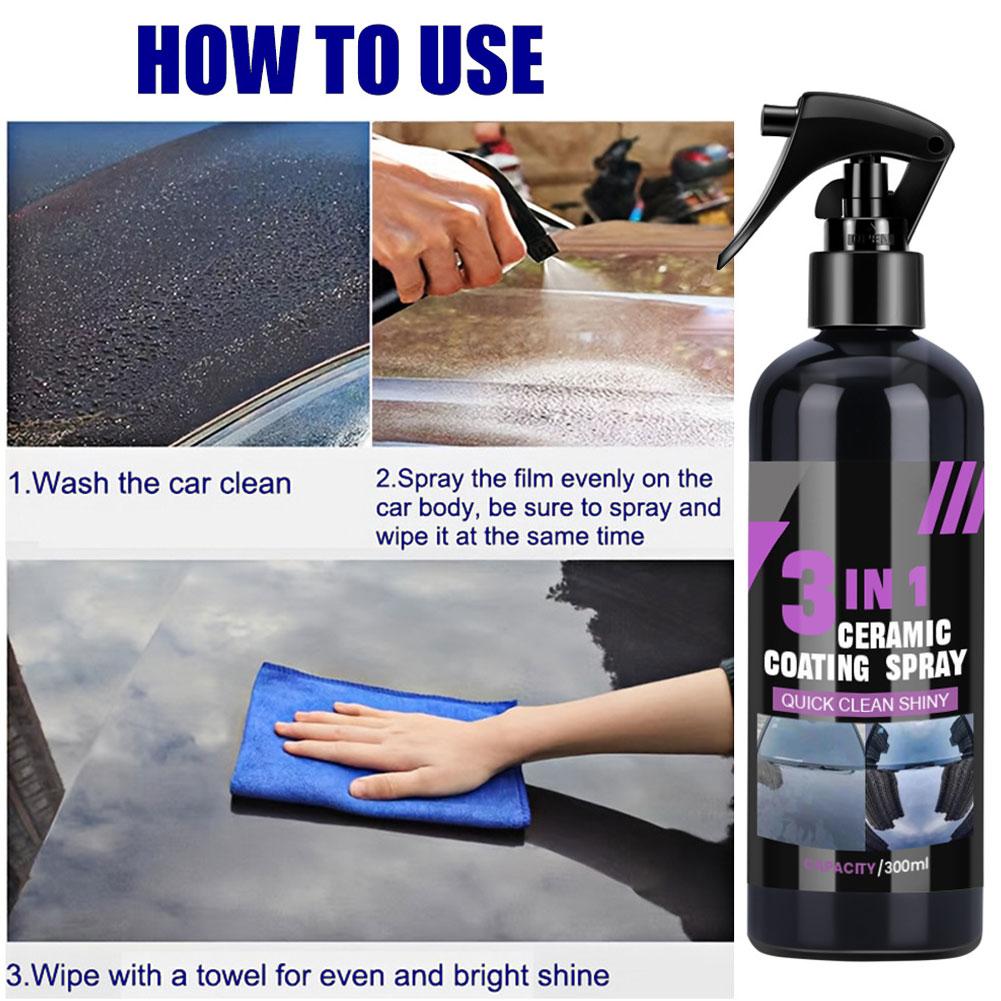 Snelle reiniging, vlekkenverwi - Car Wax Ceramic Coating recensie en prijs